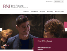 Tablet Screenshot of bni.fi