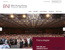 Tablet Screenshot of bni.hk